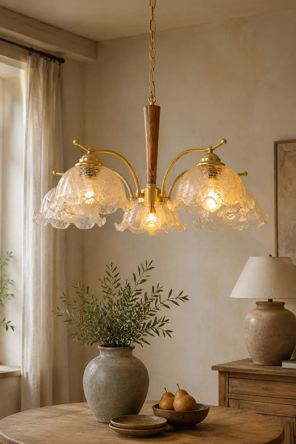 Crack Flower Chandelier - Lumpaz