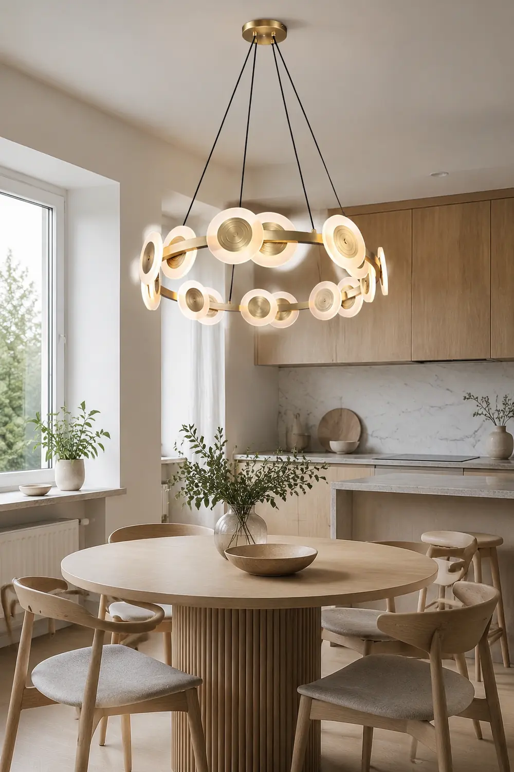 Samiya Nordic Chandelier - Lumpaz