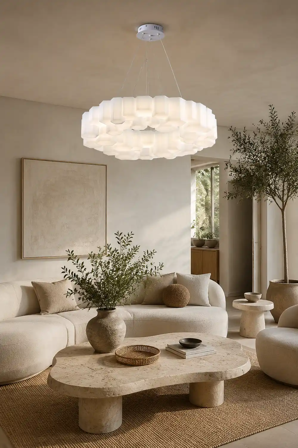 Honeycomb Chandelier - Lumpaz