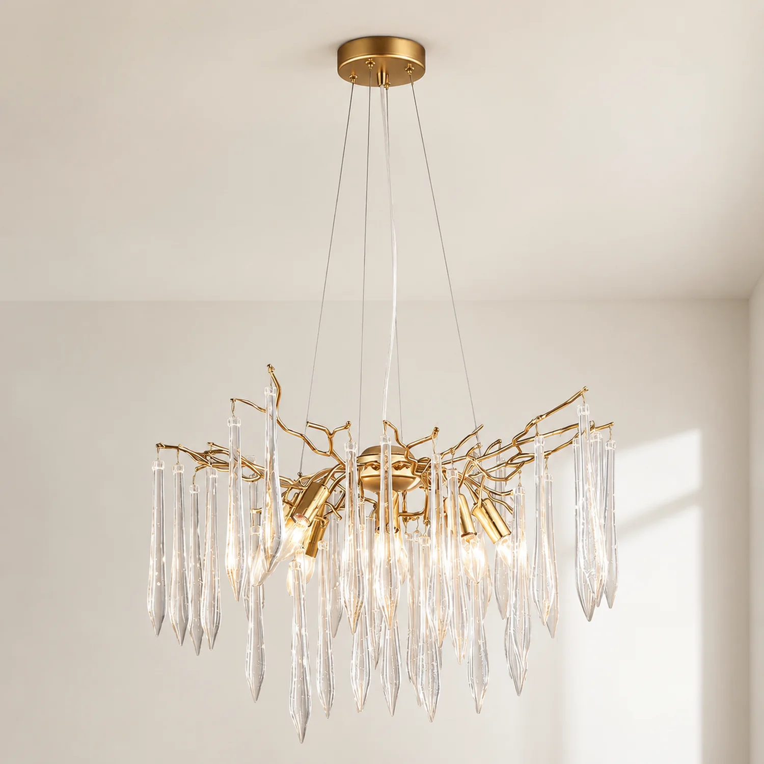 Aqua Funnel Chandelier - Lumpaz