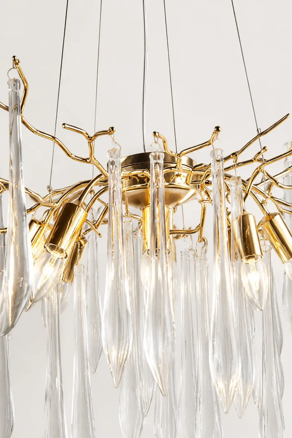 Aqua Funnel Chandelier - Lumpaz