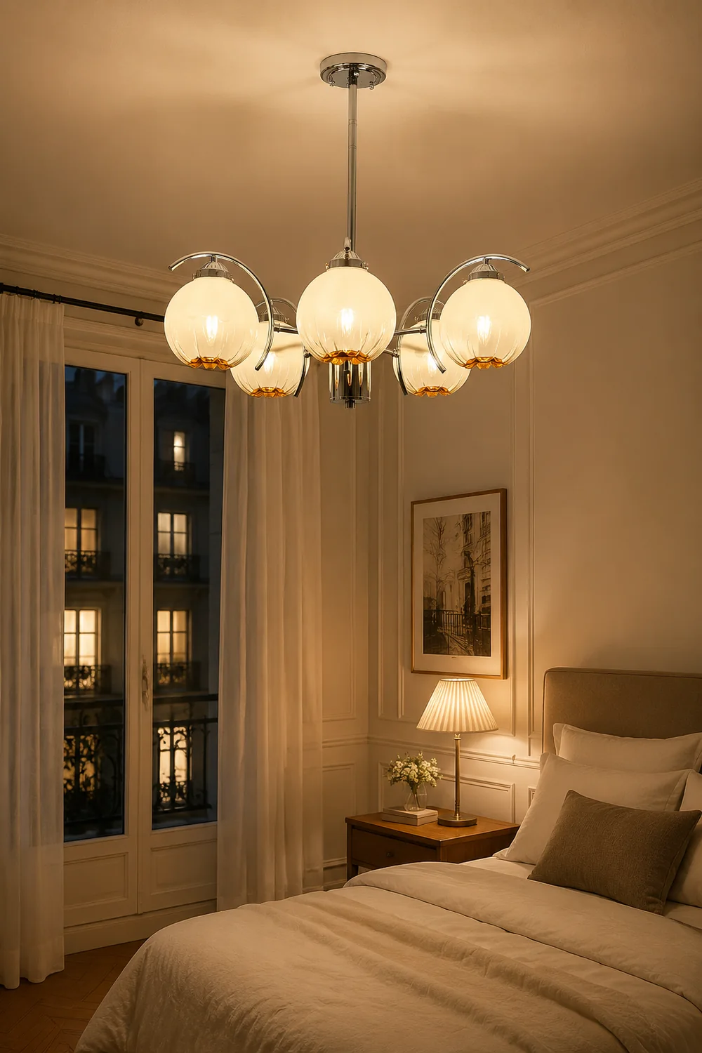 Litchford 5Lt Chandelier - Lumpaz