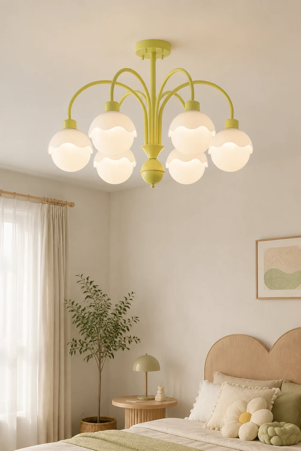 Creamy Lychee Matcha Chandelier - Lumpaz