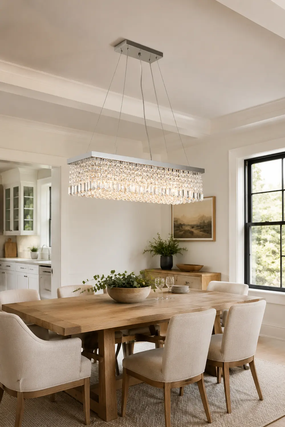Crystal Raindrop Chandelier - Lumpaz