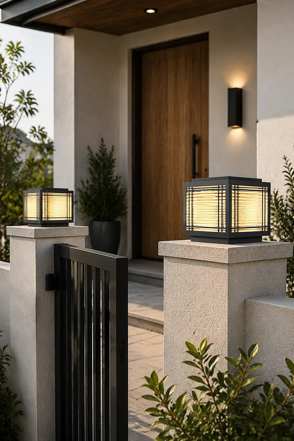 Deck Solar Outdoor Post Light - Lumpaz