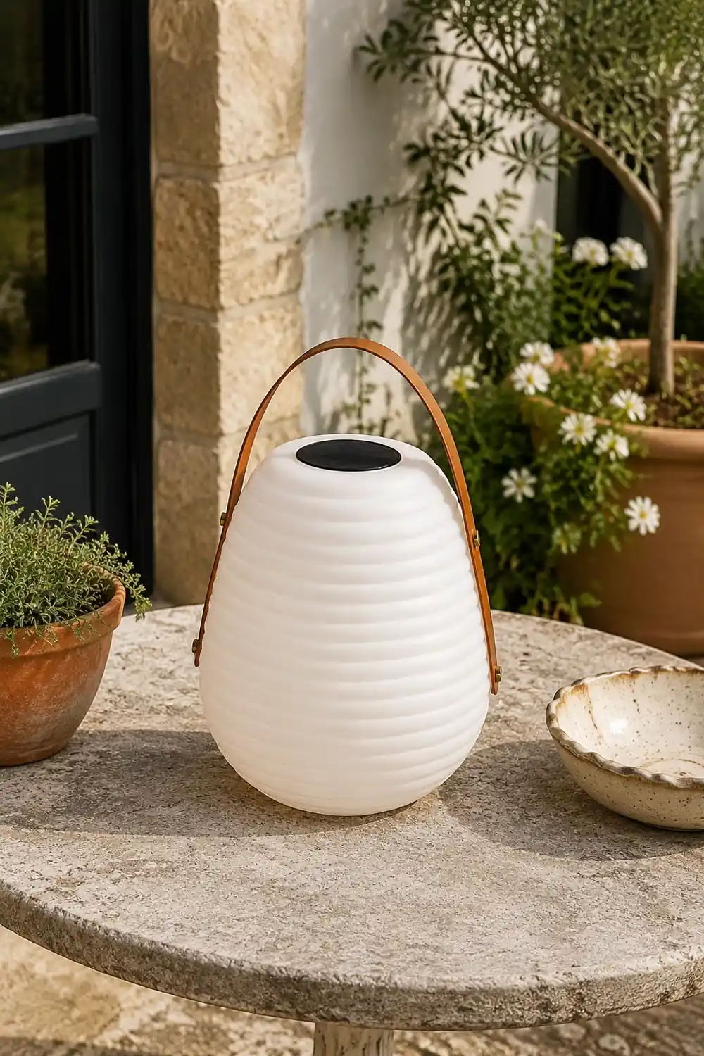 Beehive Solar Lantern Outdoor Lamp - Lumpaz