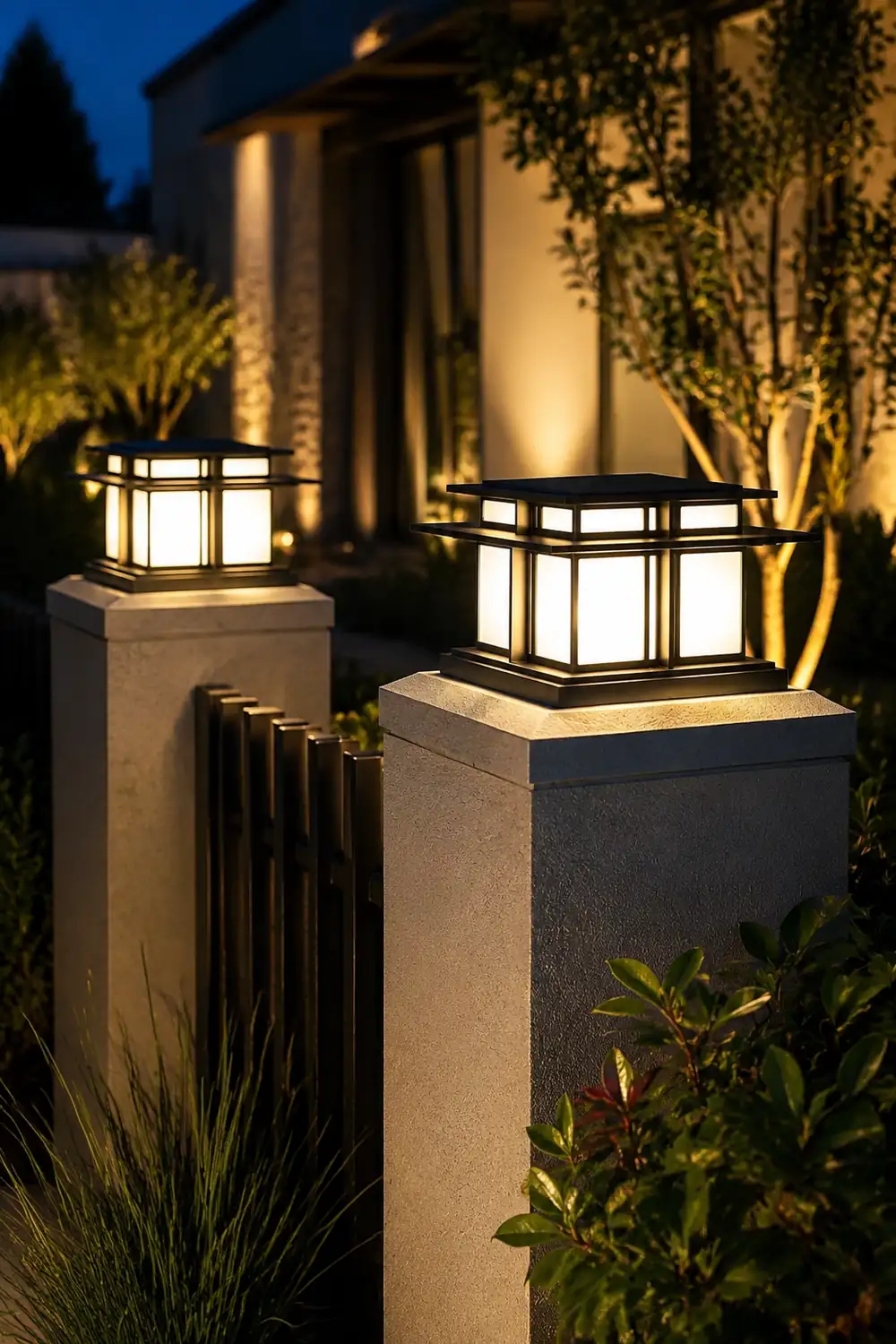 Boilyn Outdoor Pillar Light - Lumpaz