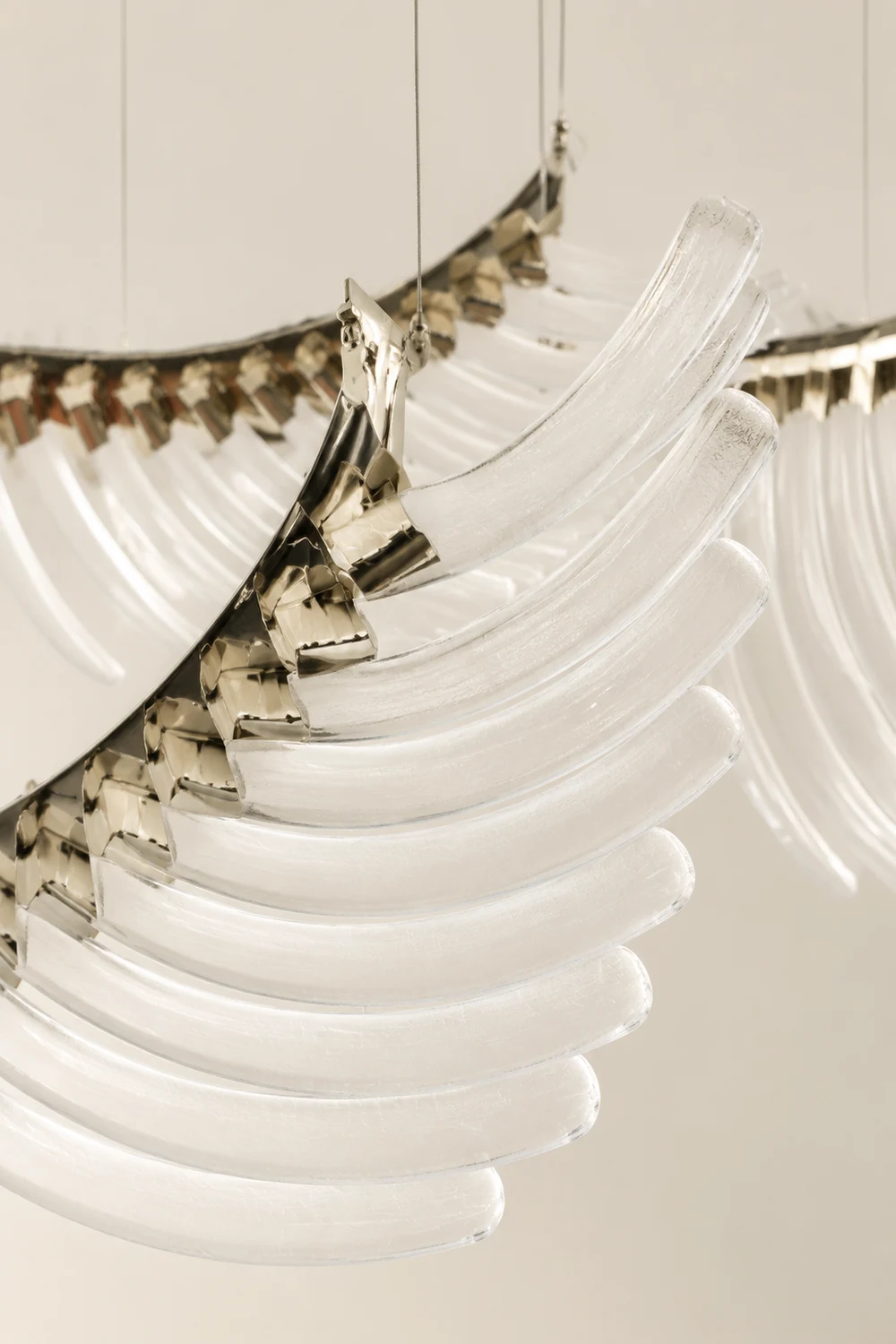 Tiered Palmette Chandelier - Lumpaz