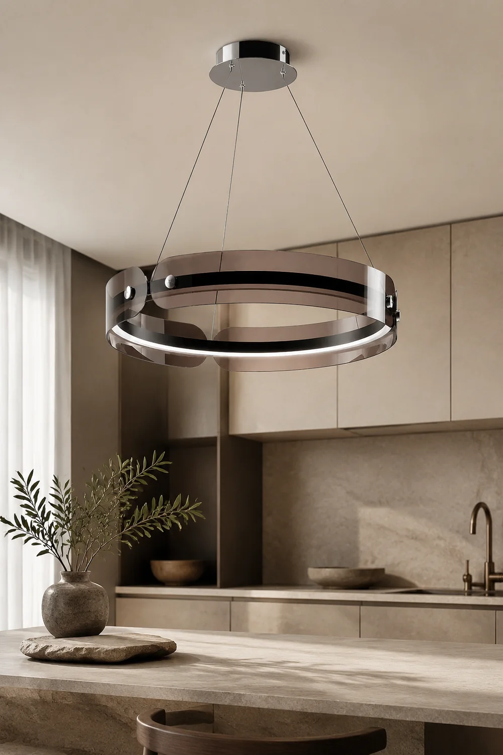 Javor LED Chandelier - Lumpaz
