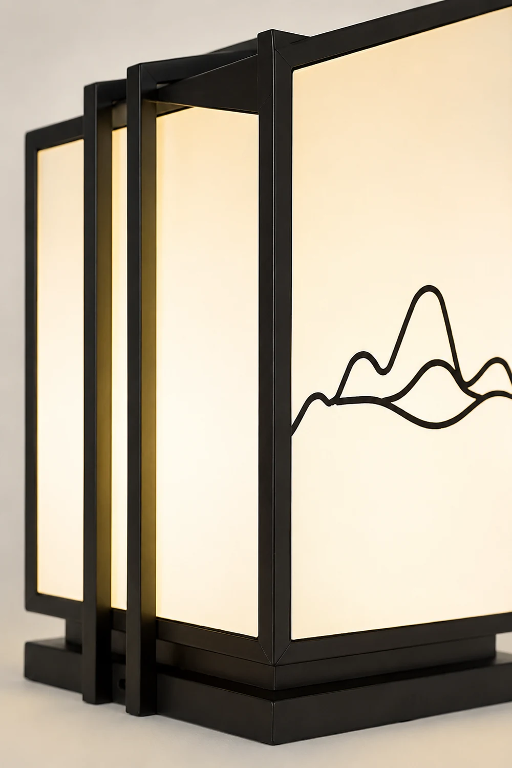 Mountain Outdoor Post Light - Lumpaz