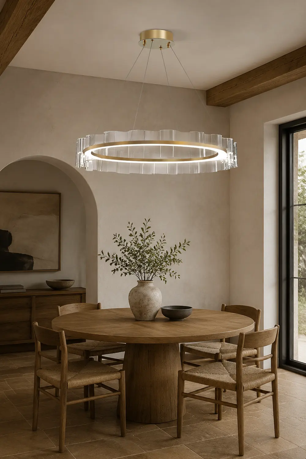 Water Wave Glass Chandelier - Lumpaz