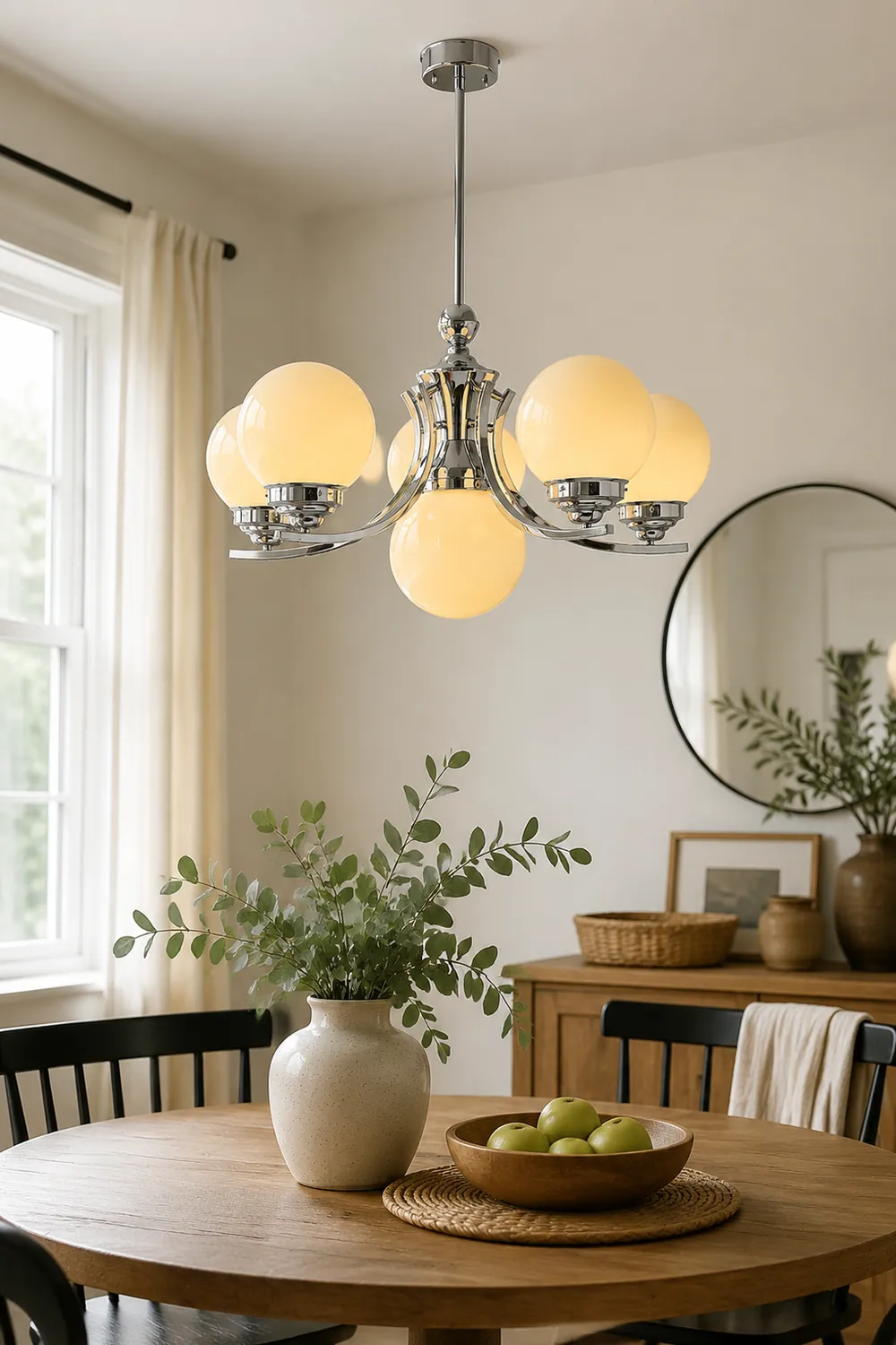Dewdrop Globe Chandelier - Lumpaz