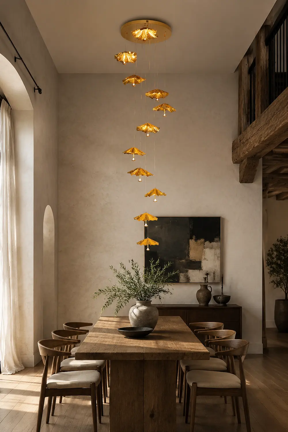 Livra Leaf Chandelier - Lumpaz