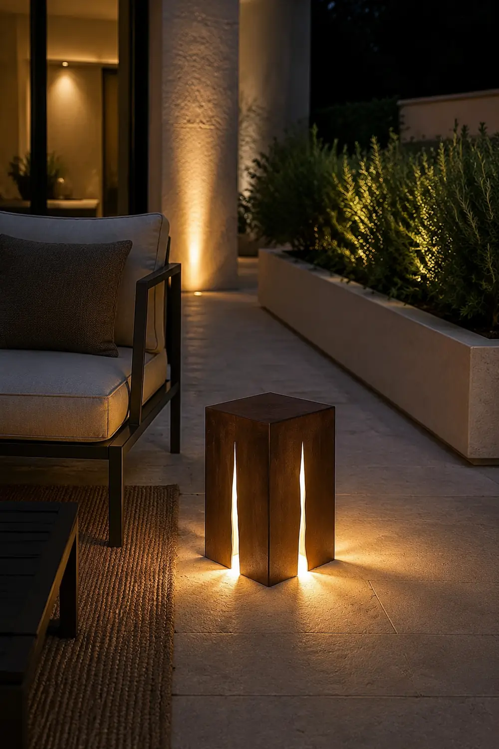 Crack Cube Garden Light - Lumpaz