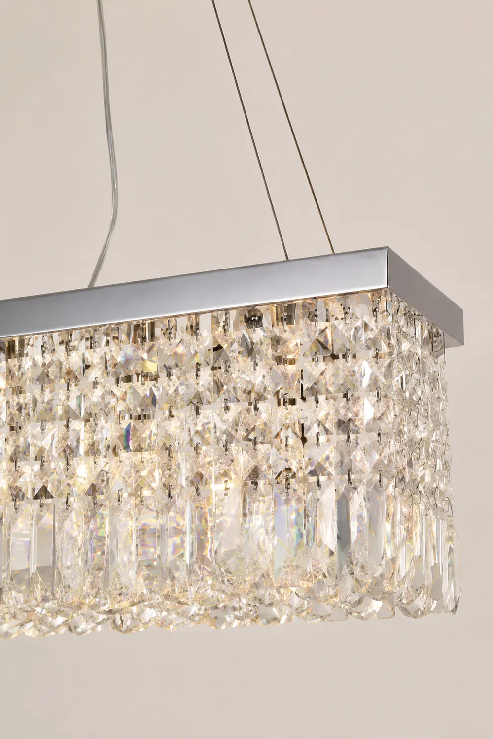 Crystal Raindrop Chandelier - Lumpaz