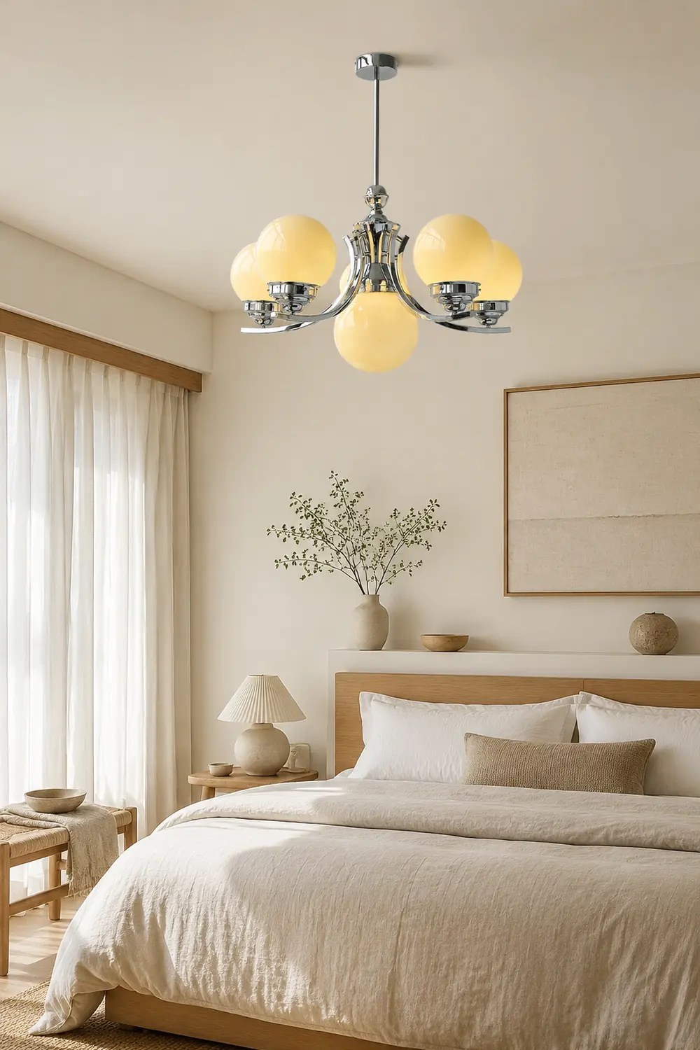 Dewdrop Globe Chandelier - Lumpaz
