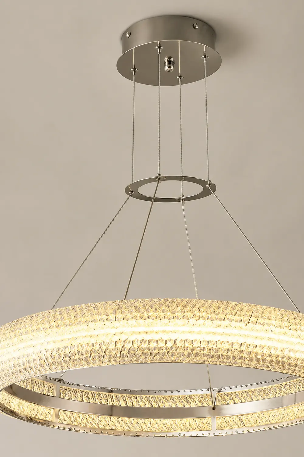 Asscher Ring Chandelier - Lumpaz
