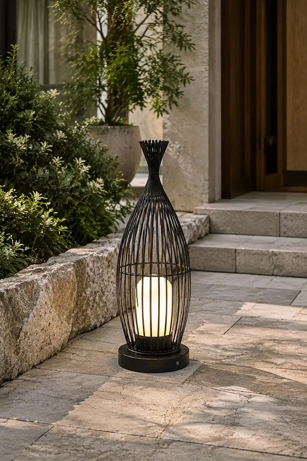 Aurora Orbis Lantern Outdoor Light - Lumpaz