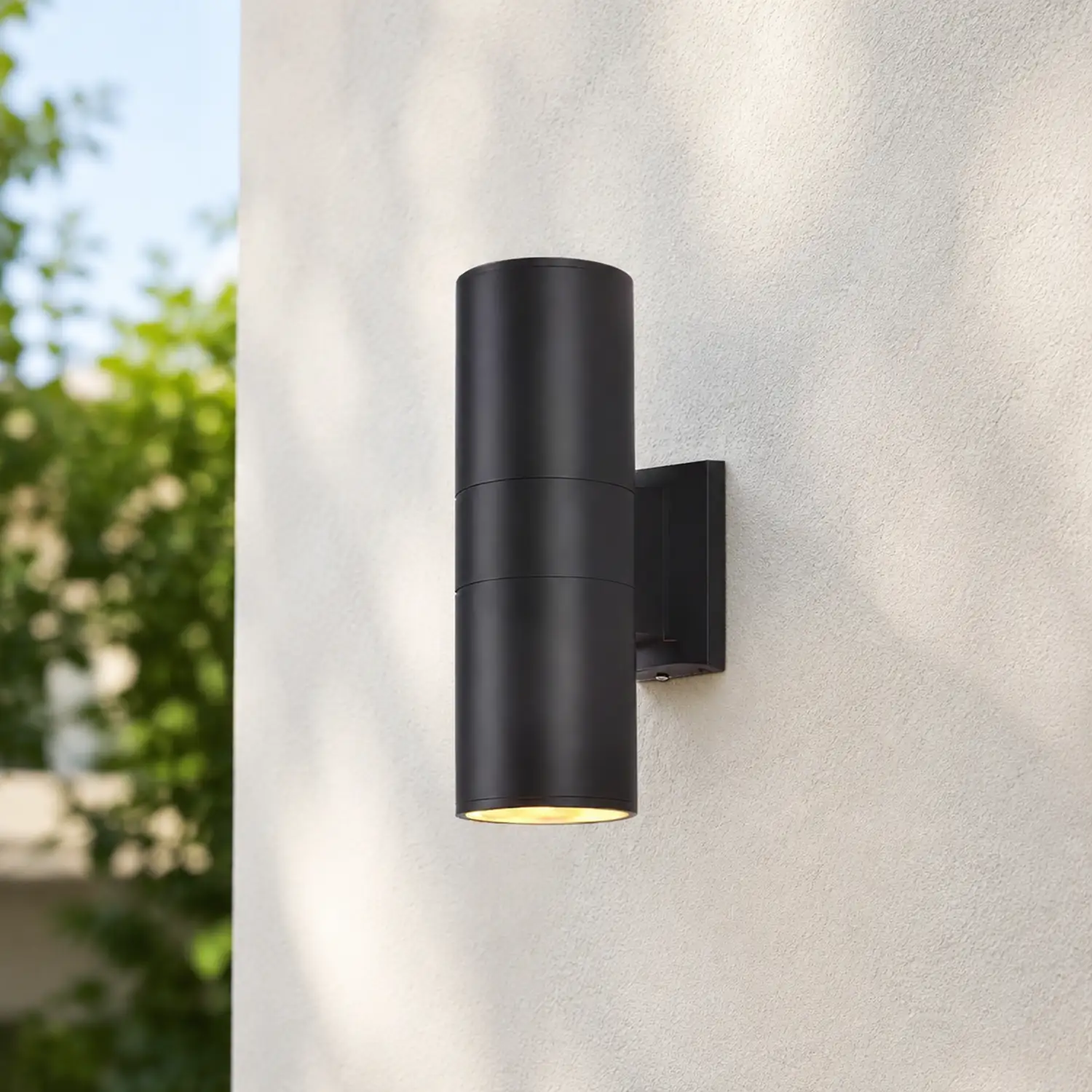 Cylindrical Outdoor Wall Light - Lumpaz