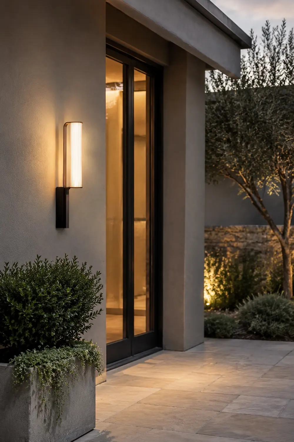 Zenith Arc Outdoor LED Sconce - Lumpaz
