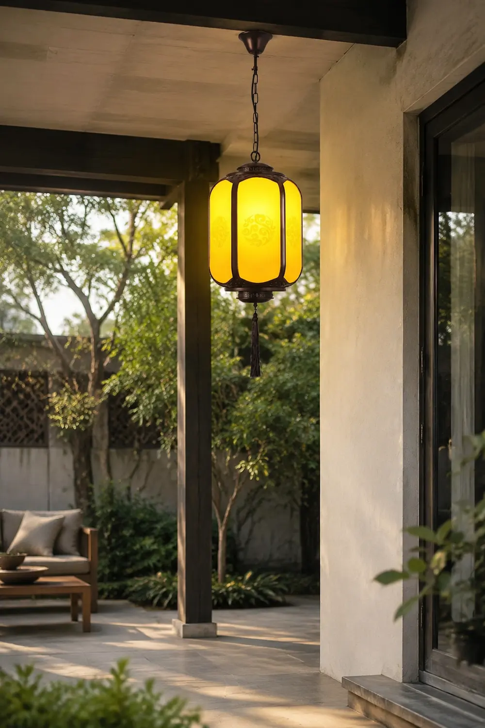Antique Lantern Pendant Light - Lumpaz