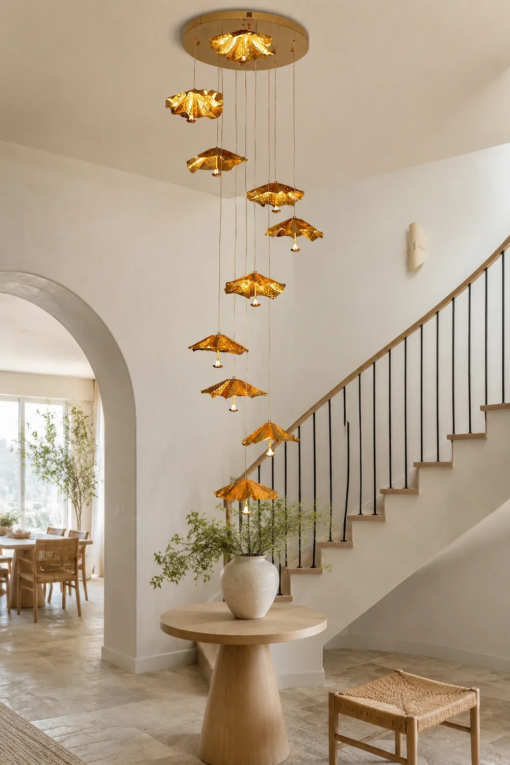 Livra Leaf Chandelier - Lumpaz
