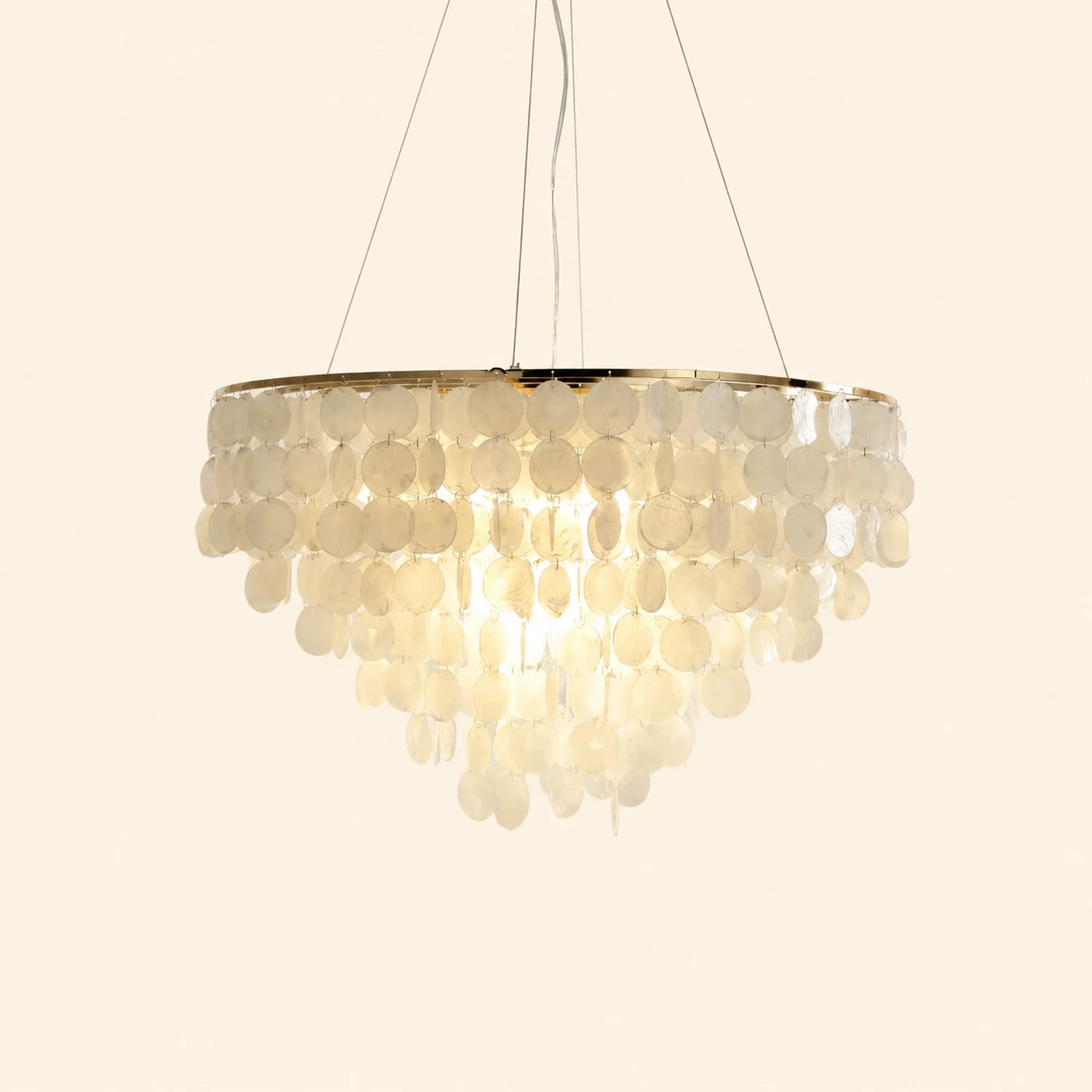 Shell Wind Chime Chandelier - Lumpaz