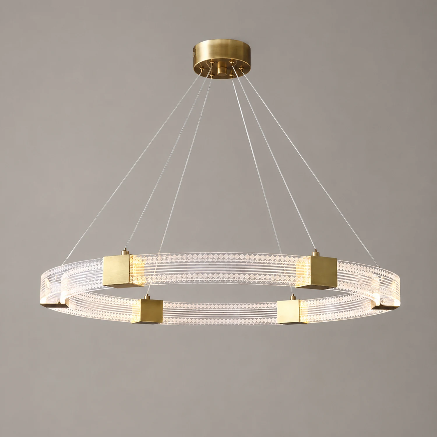 Parallel Ring LED Chandelier - Lumpaz