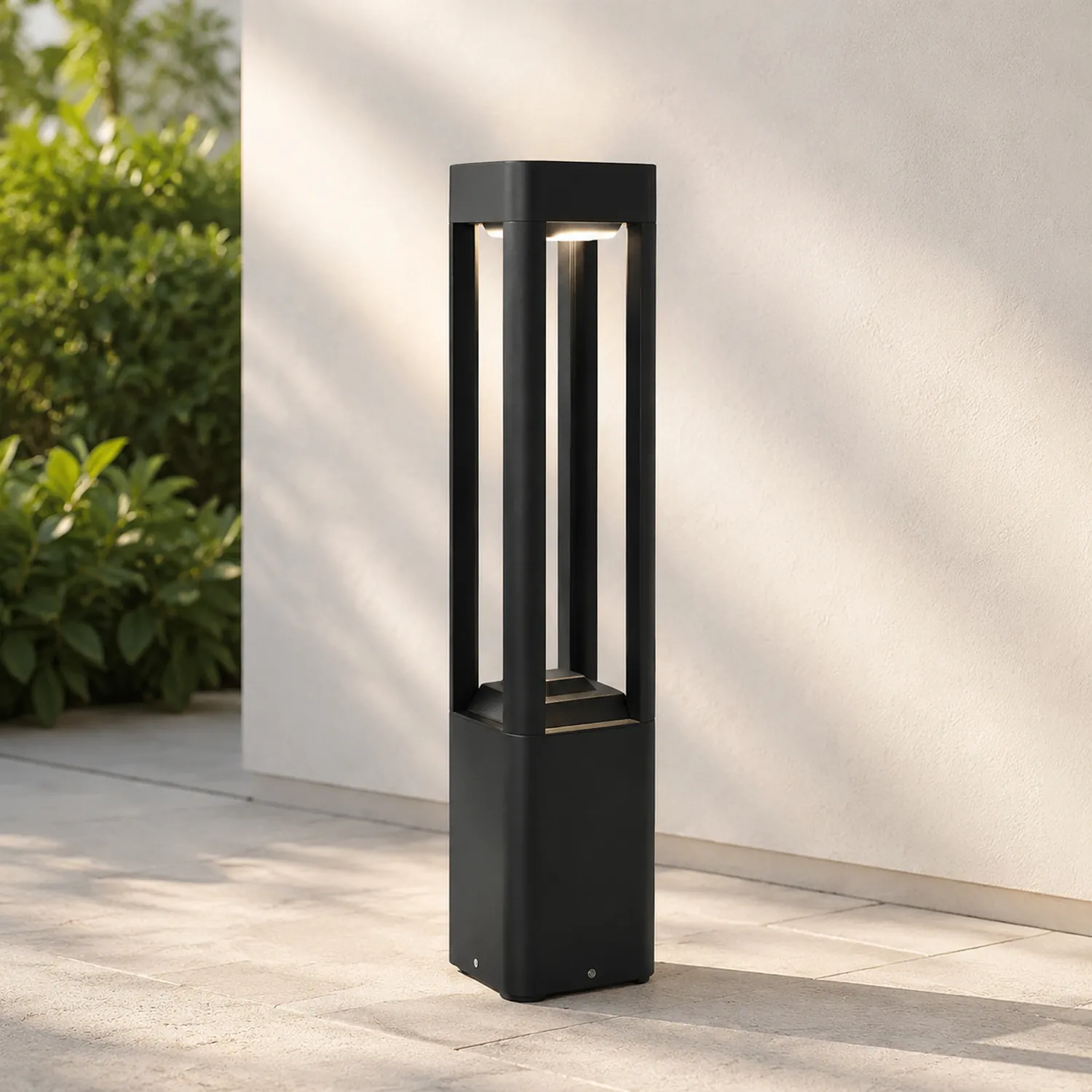 Rectangular Column Garden Light - Lumpaz