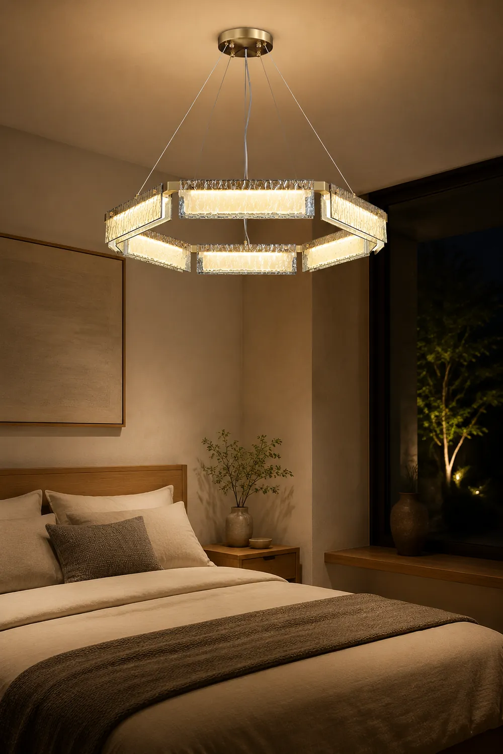 Asner LED Chandelier - Lumpaz