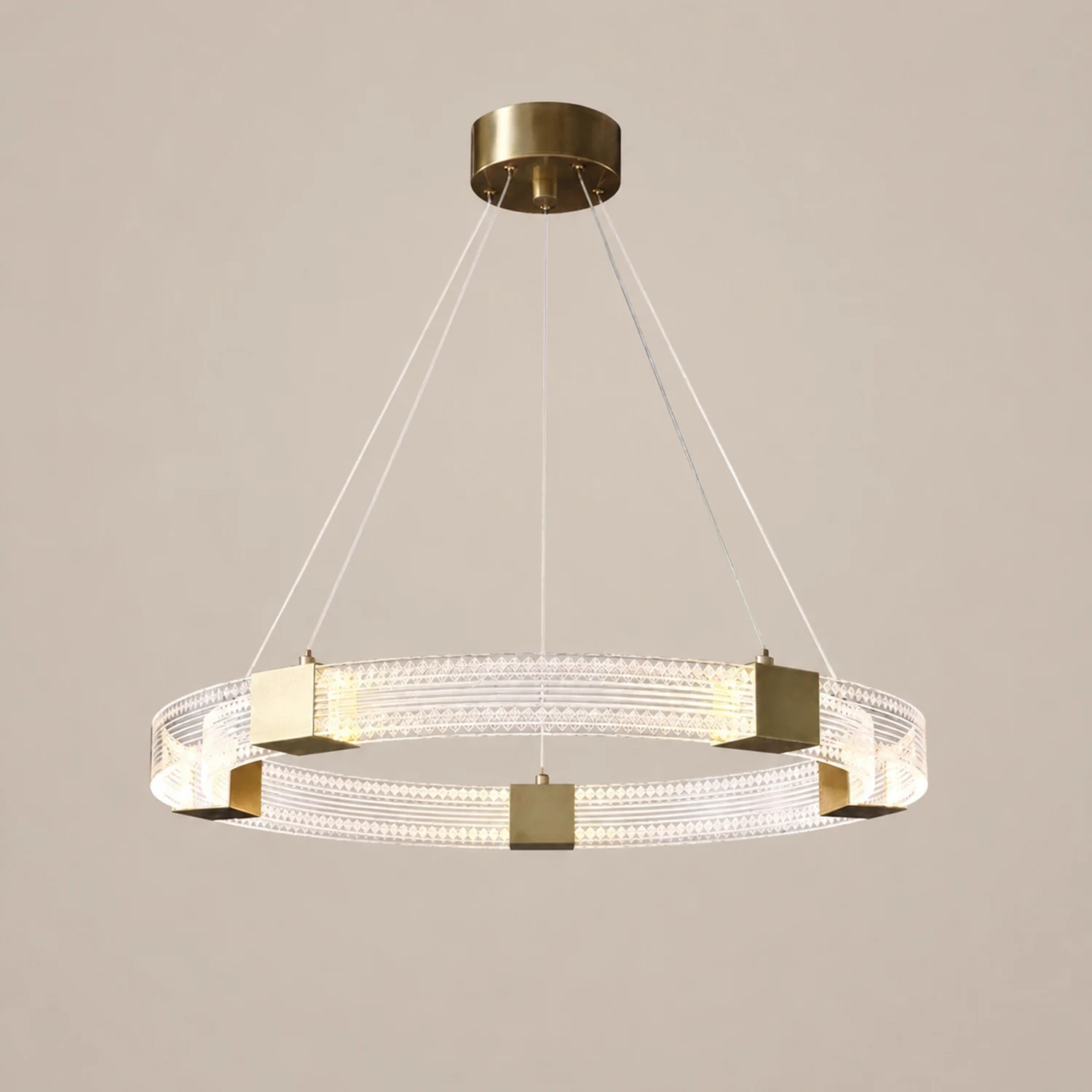 Parallel Ring LED Chandelier - Lumpaz