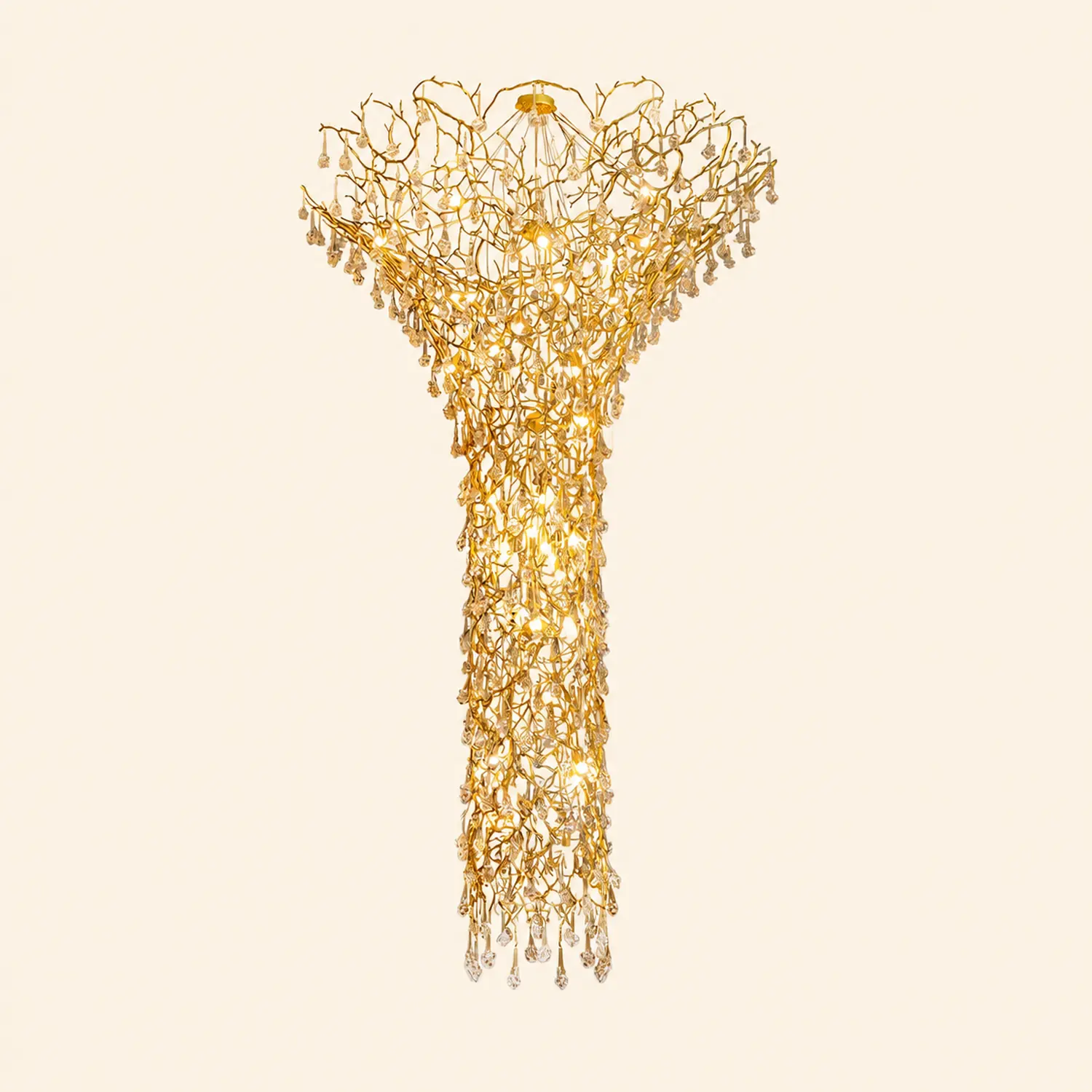 Tree Branch Staircase Chandelier - Lumpaz