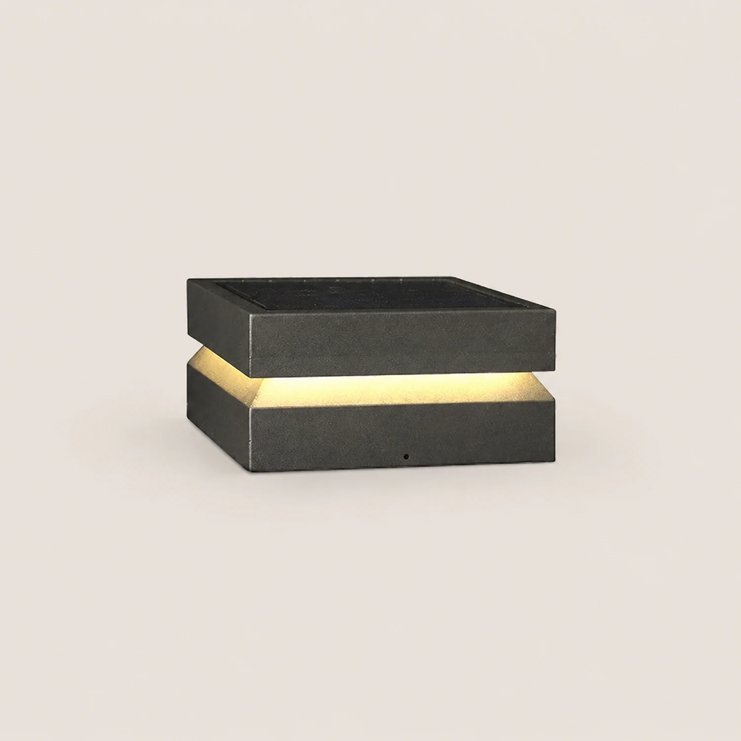 Solar Power Square Post Light - Lumpaz