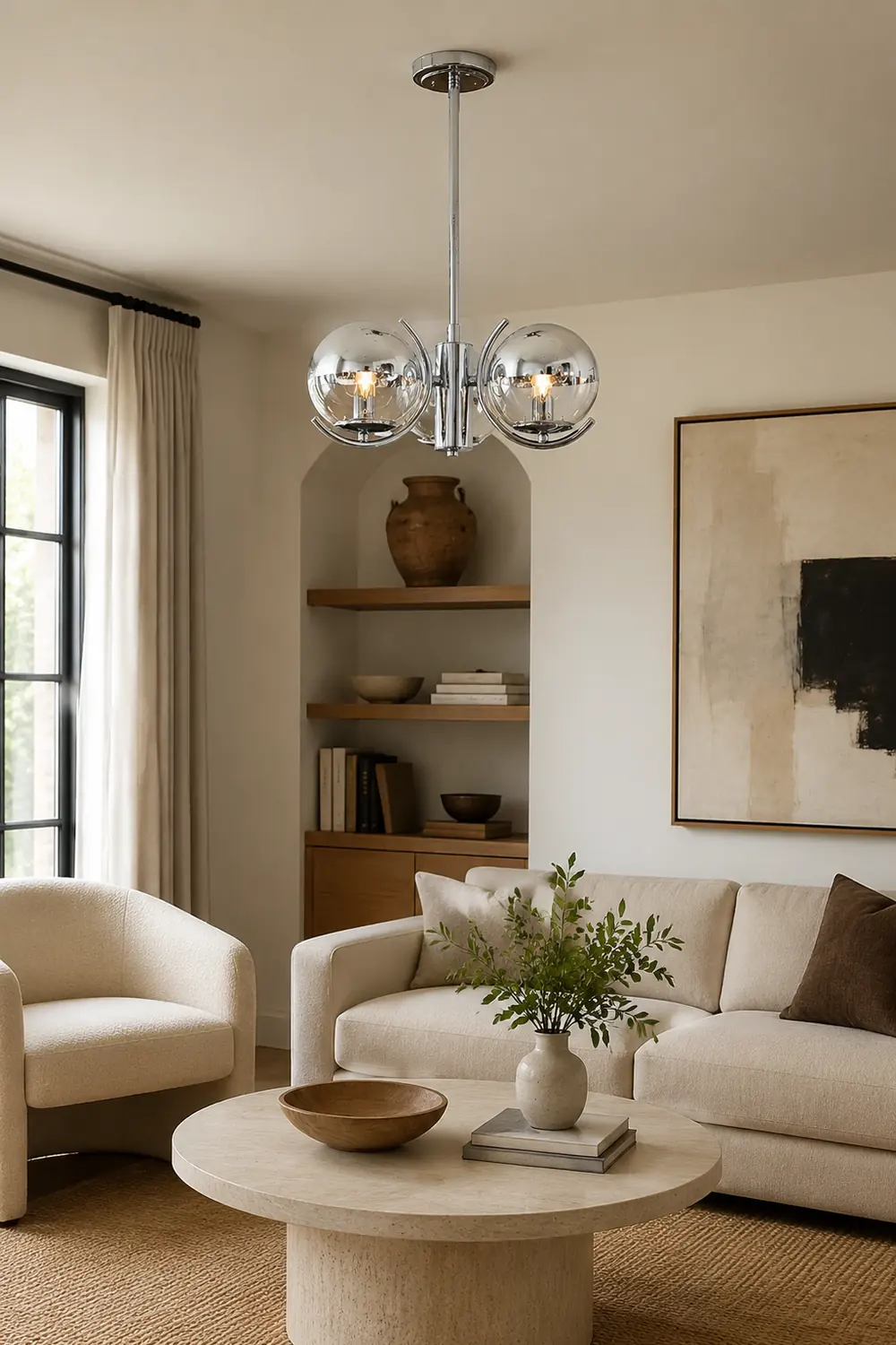 Space Ball Chandelier - Lumpaz