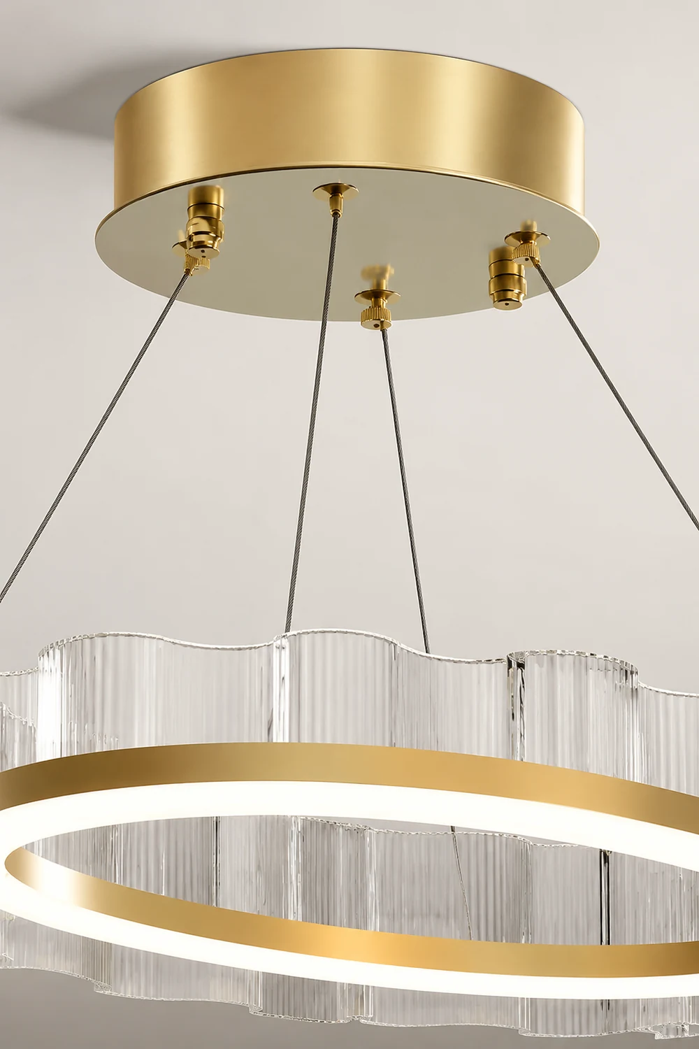 Water Wave Glass Chandelier - Lumpaz