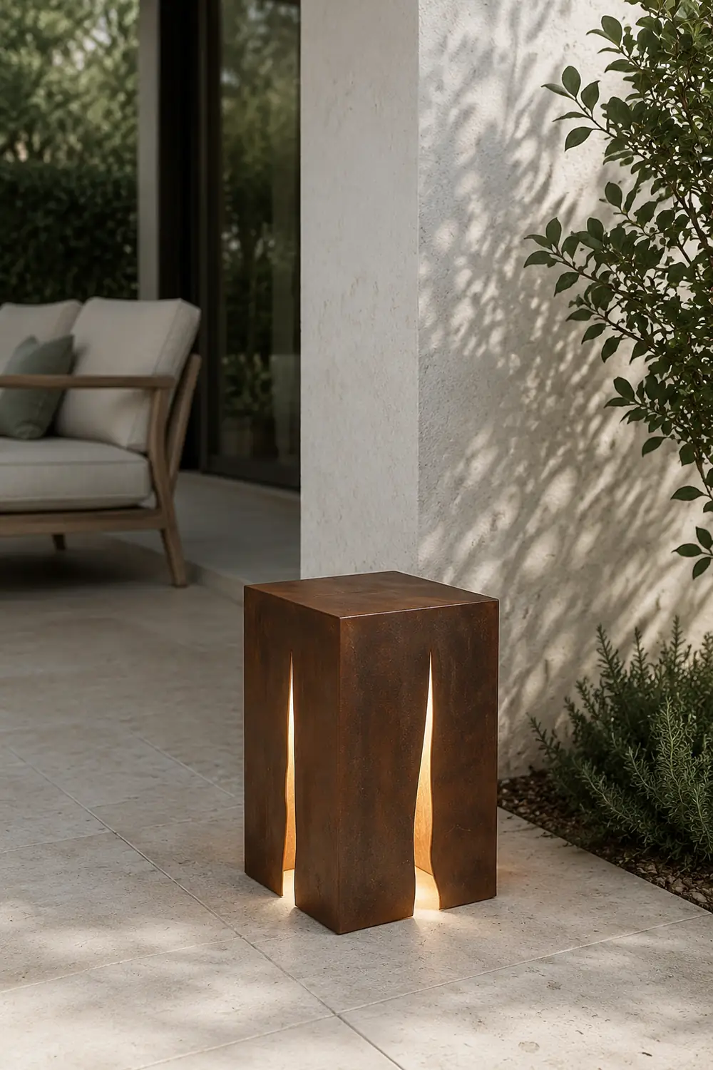 Crack Cube Garden Light - Lumpaz