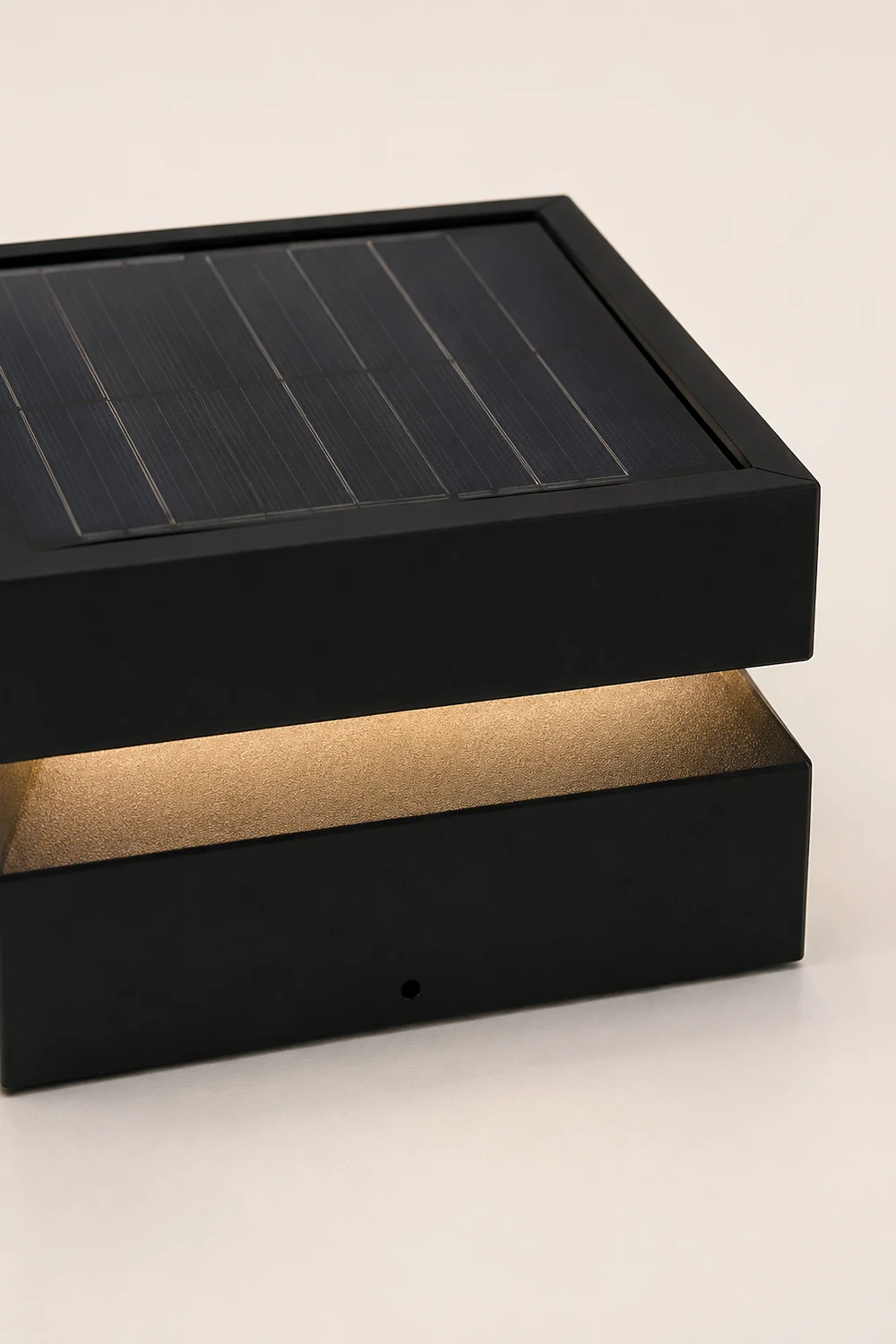 Solar Power Square Post Light - Lumpaz