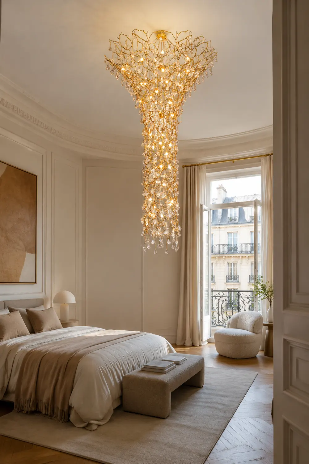 Tree Branch Staircase Chandelier - Lumpaz