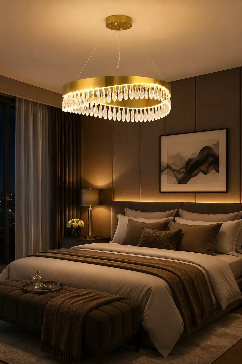Crystal Sticks Chandelier - Lumpaz