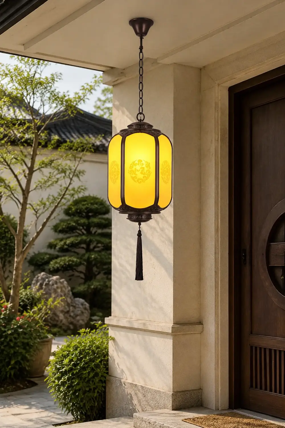 Antique Lantern Pendant Light - Lumpaz