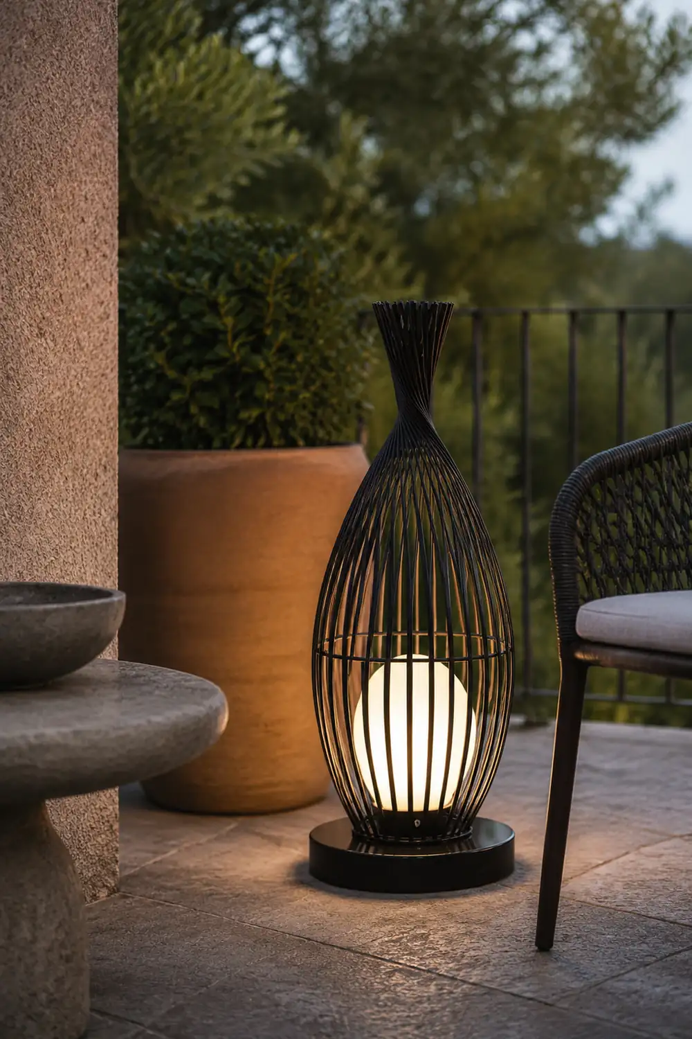 Aurora Orbis Lantern Outdoor Light - Lumpaz