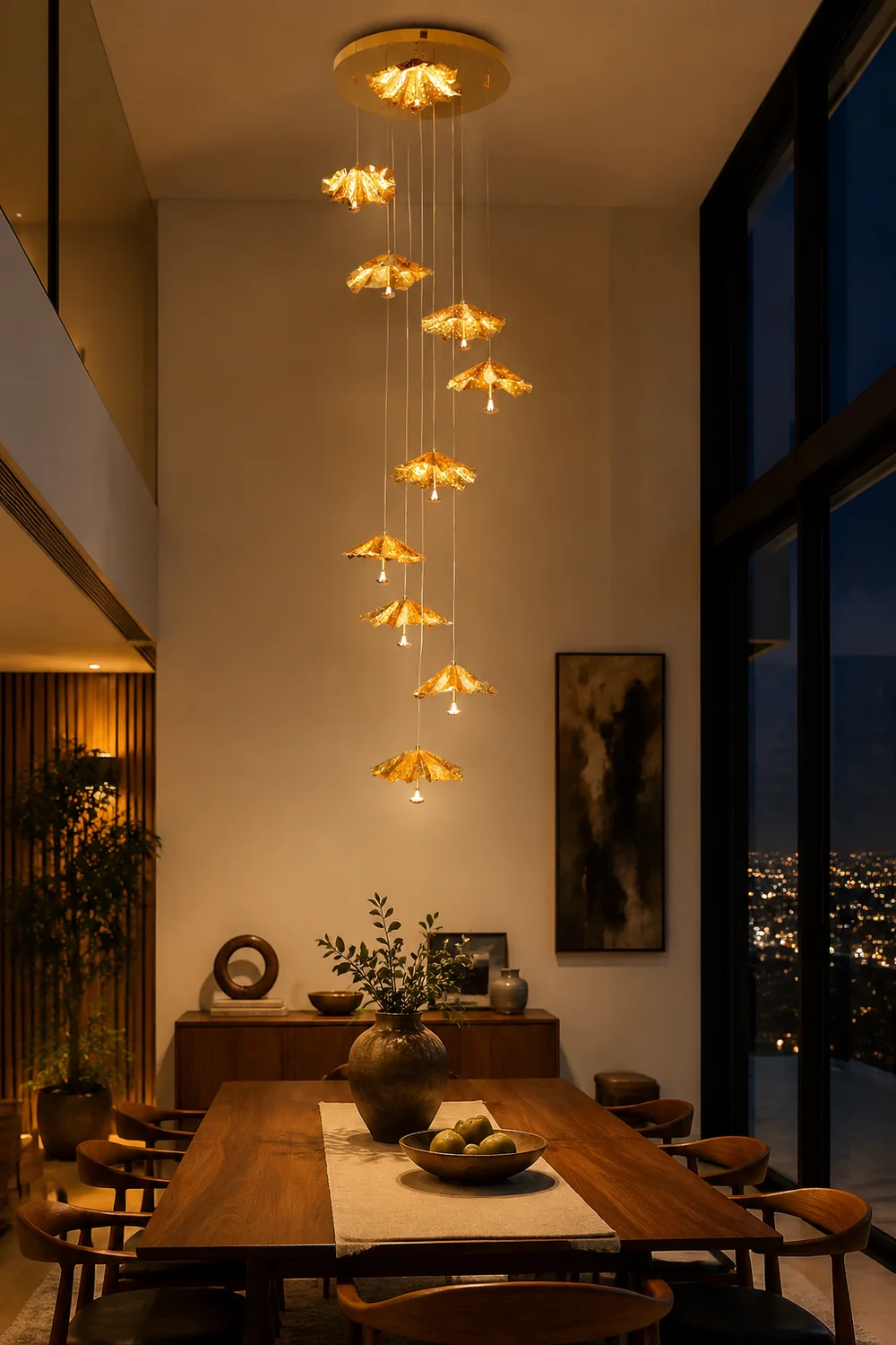 Livra Leaf Chandelier - Lumpaz