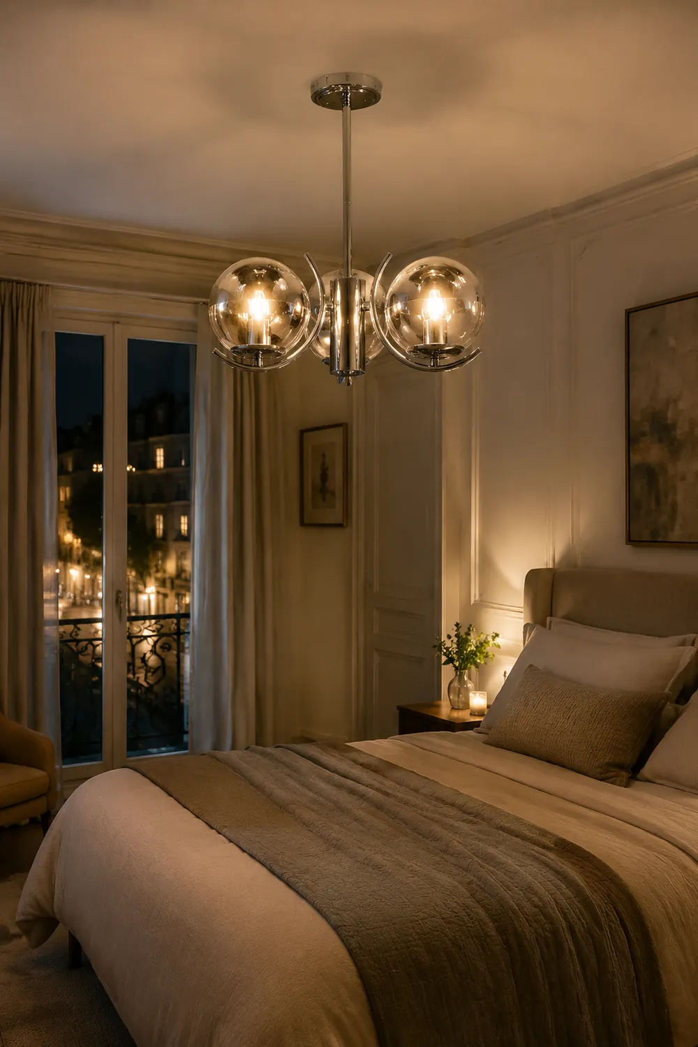 Space Ball Chandelier - Lumpaz