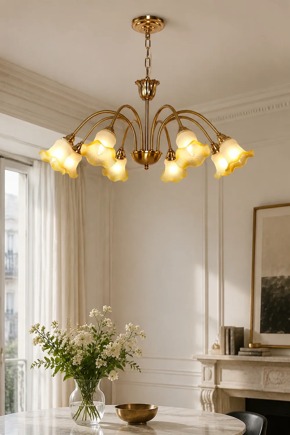 Morning Glory Chandelier - Lumpaz