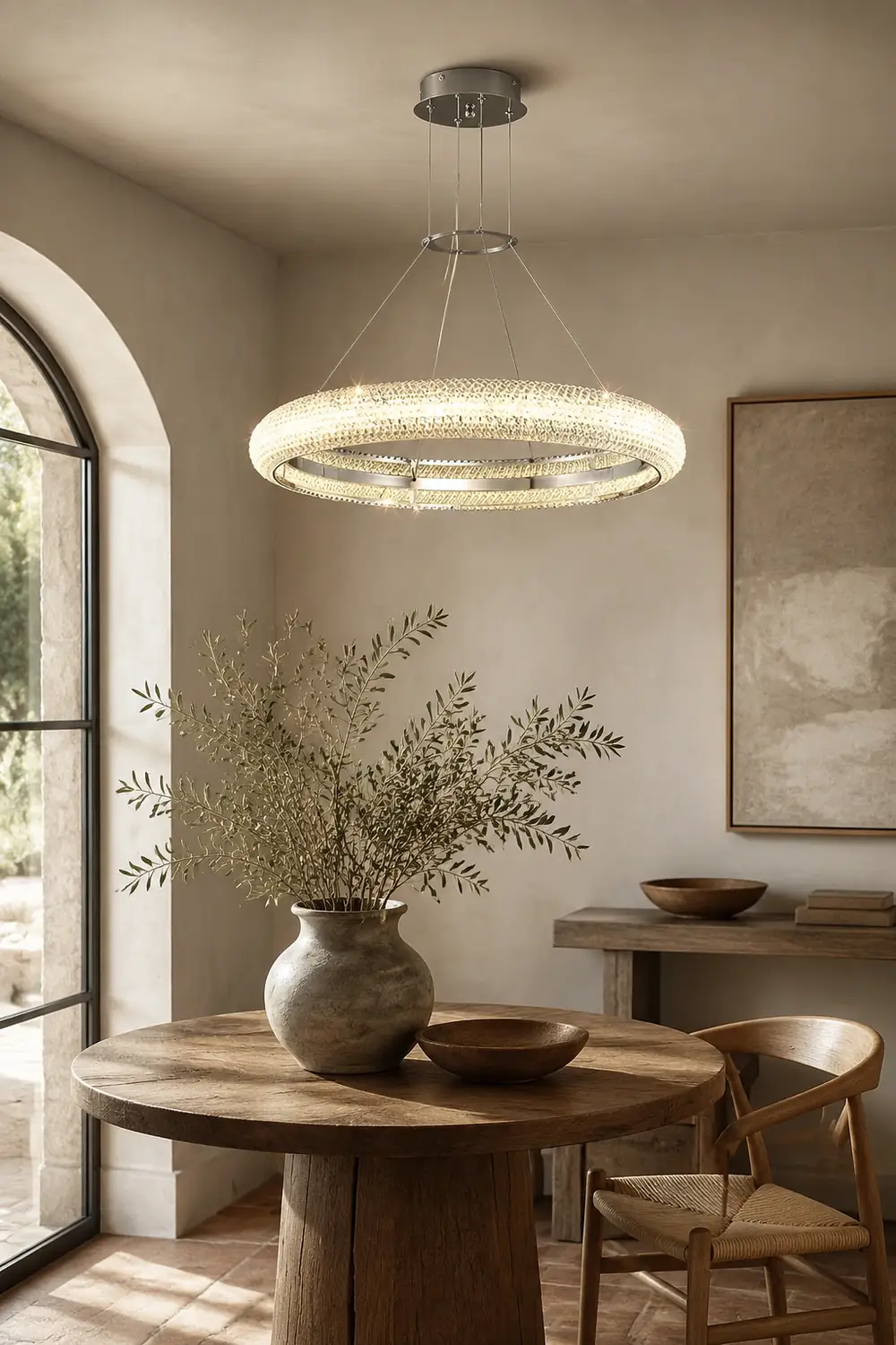 Asscher Ring Chandelier - Lumpaz