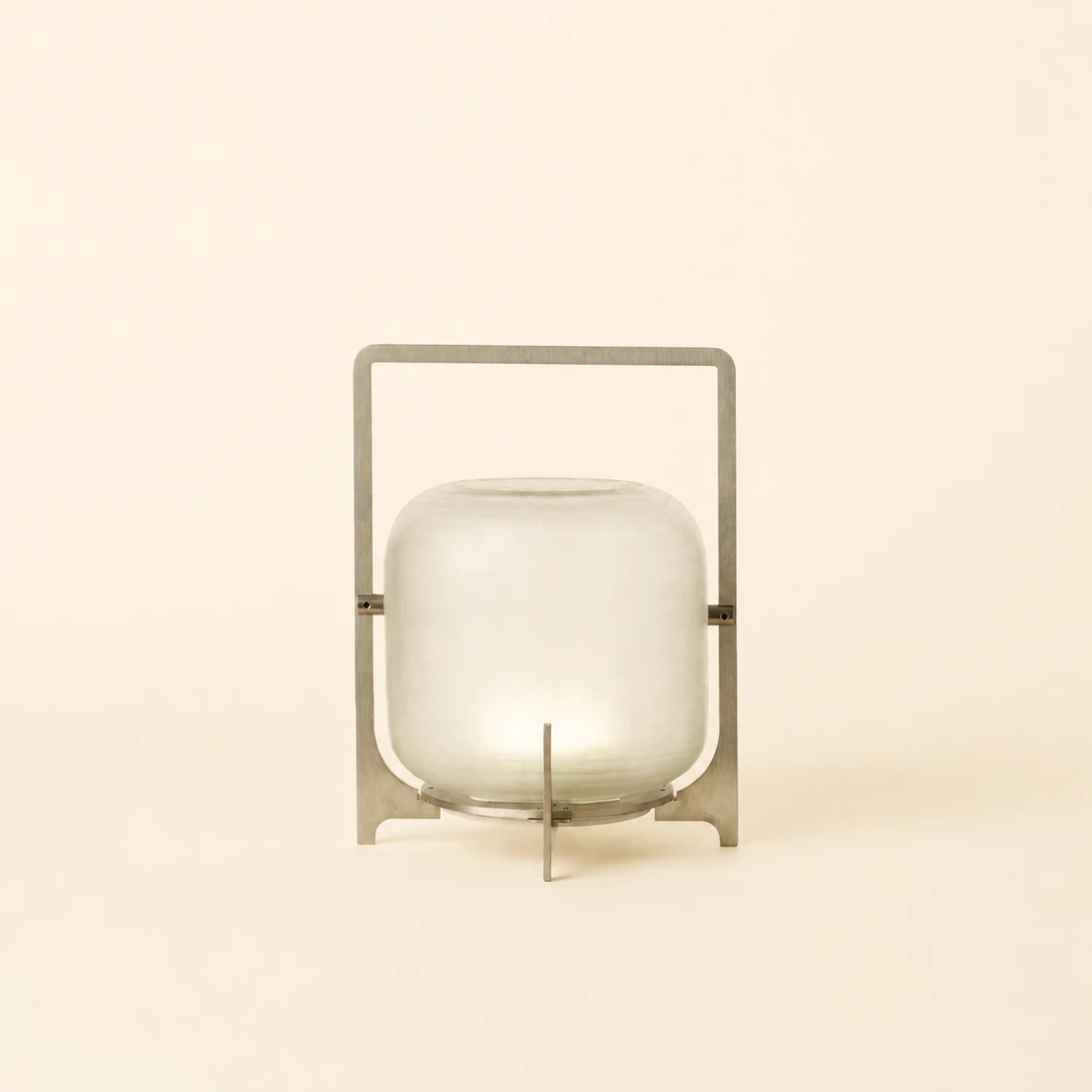 Silver Twilight Lantern Table Light - Lumpaz
