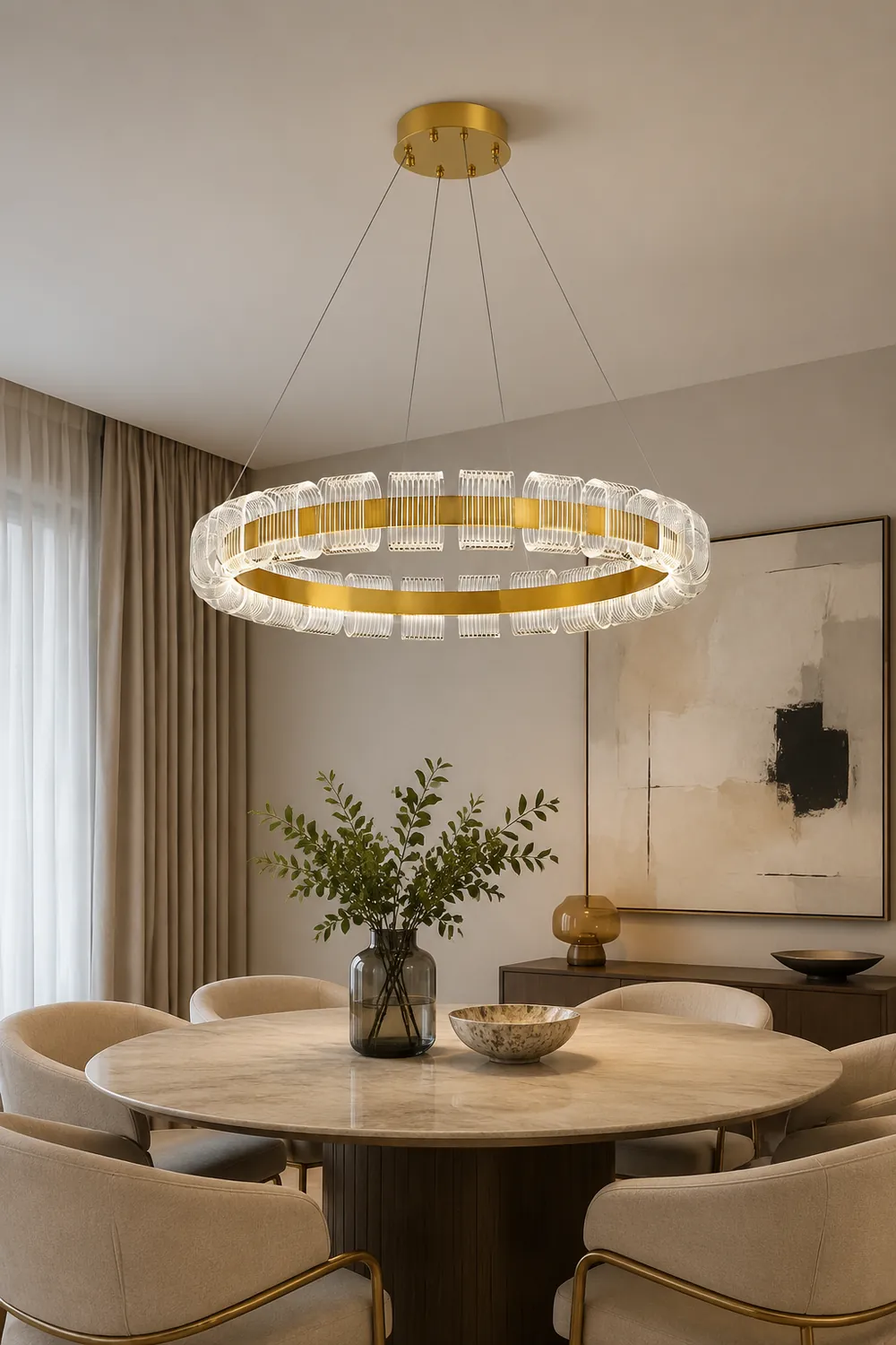 Bangle Chandelier - Lumpaz