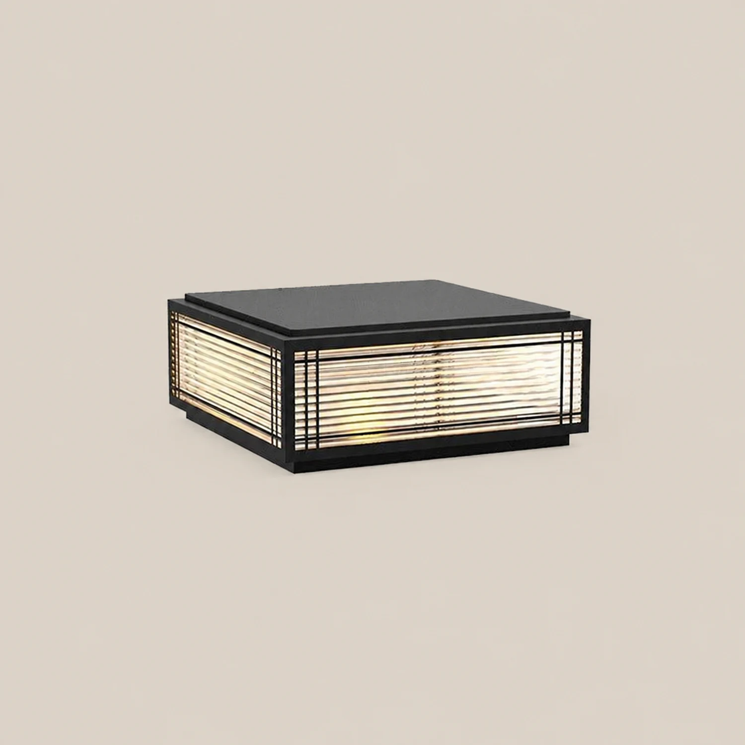 Deck Solar Outdoor Post Light - Lumpaz