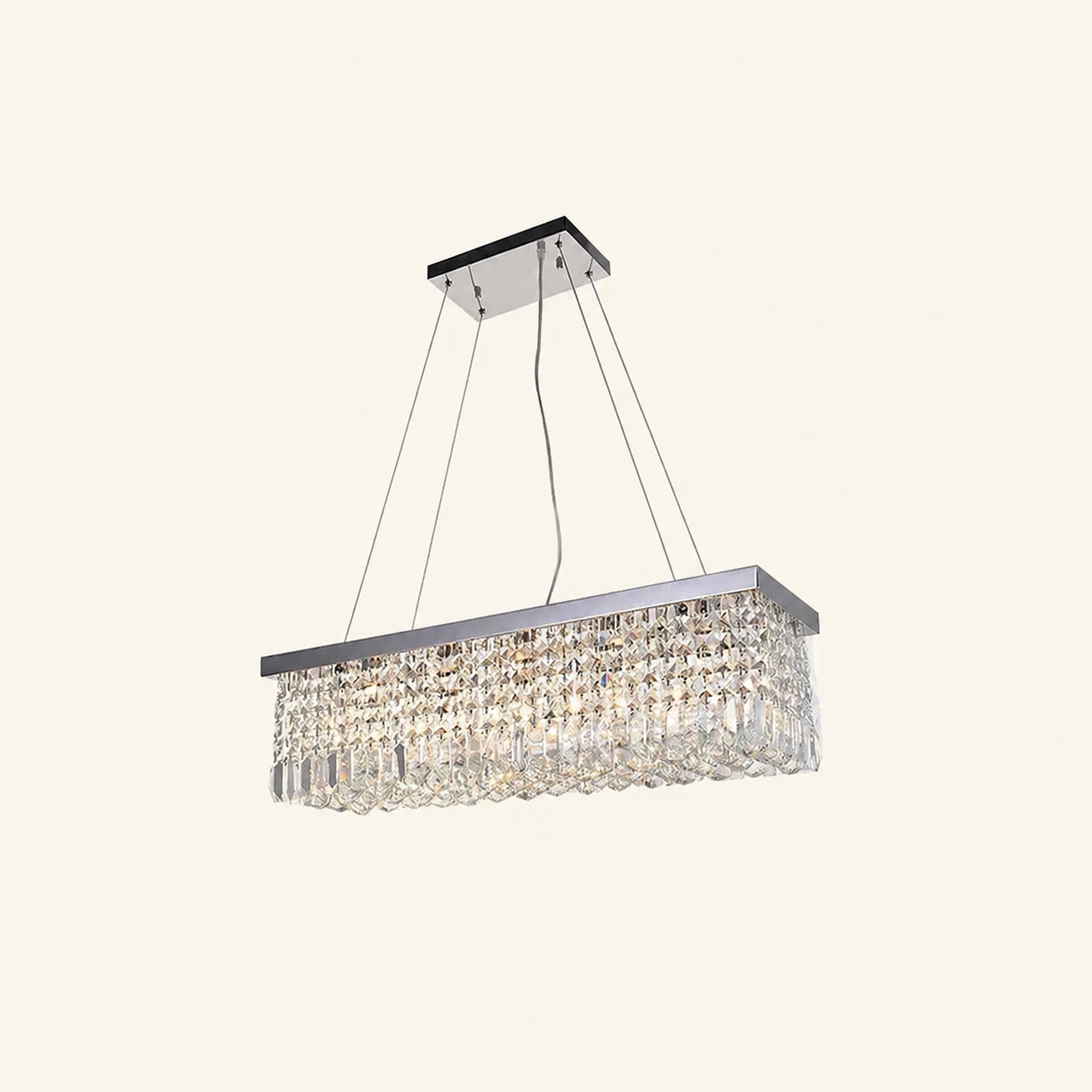 Crystal Raindrop Chandelier - Lumpaz