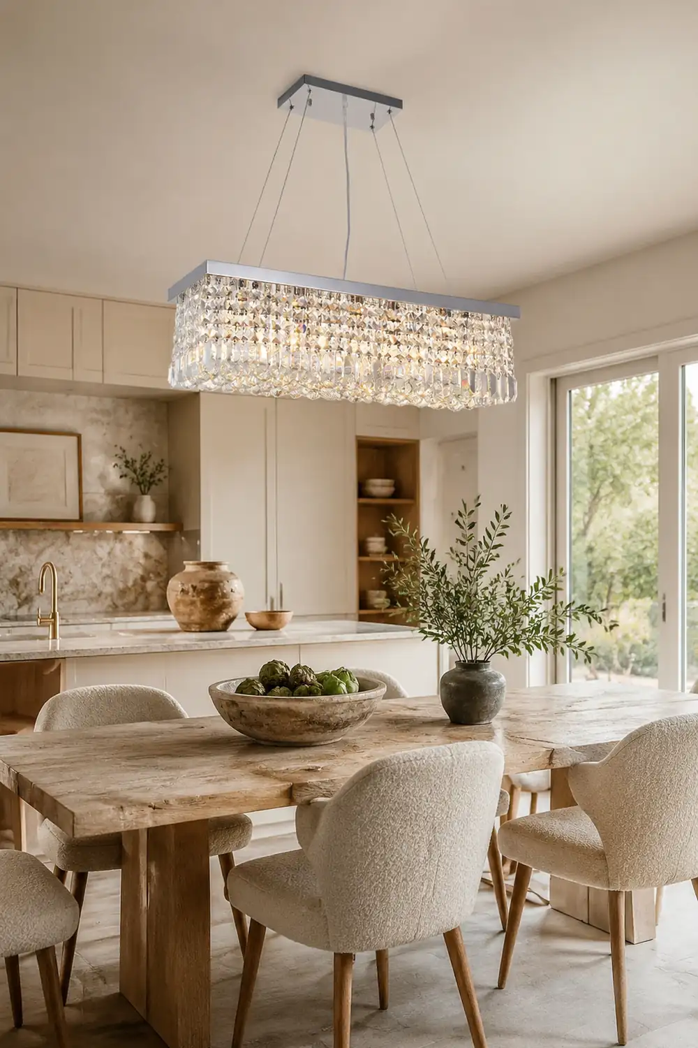 Crystal Raindrop Chandelier - Lumpaz